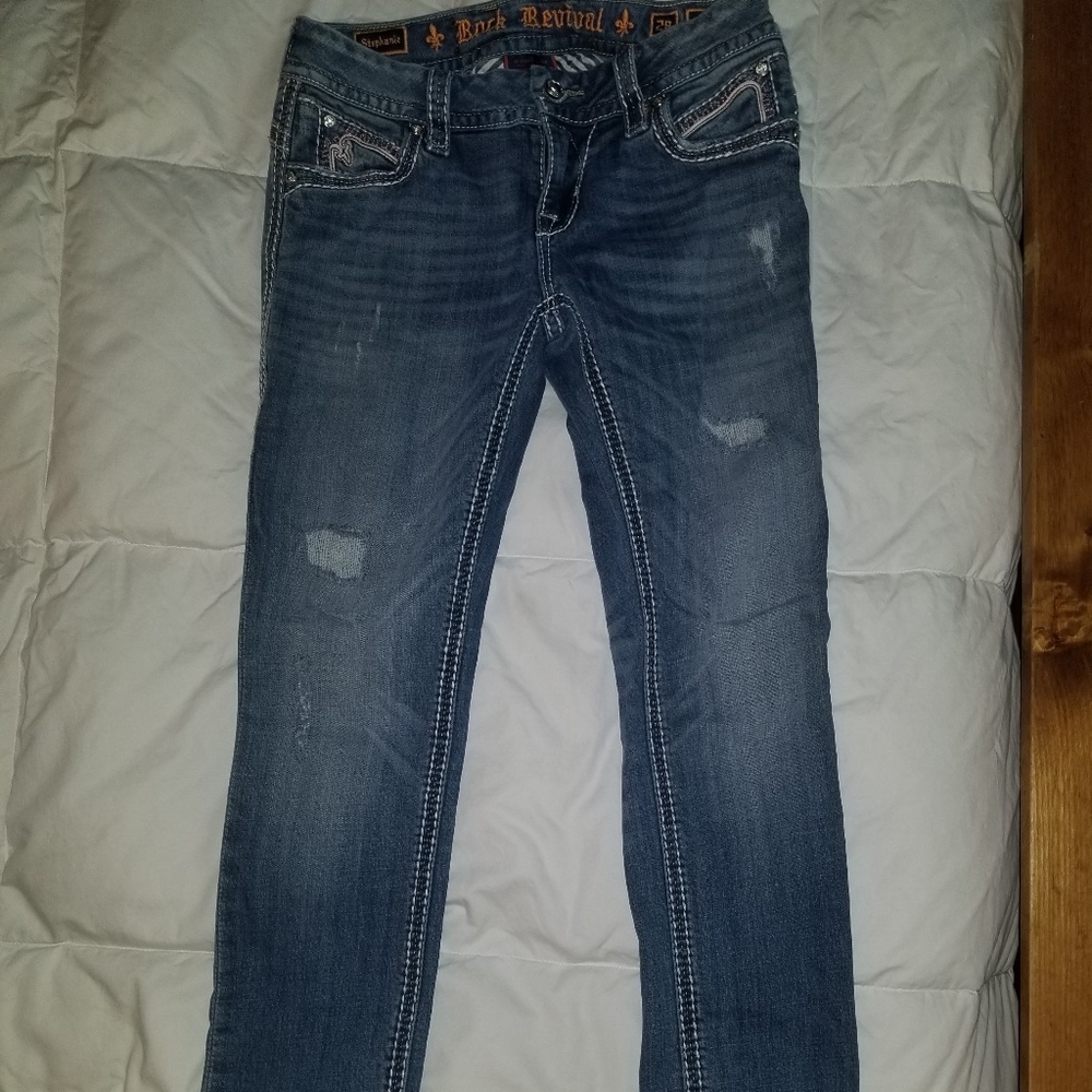 Rock Revival Women's Jeans Stephanie Skinny 28